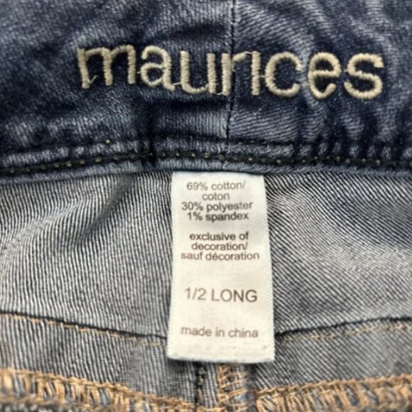 Women's Lighter Faded Straight with a Slight Flare, Jeans by Maurices - Picture 6 of 6